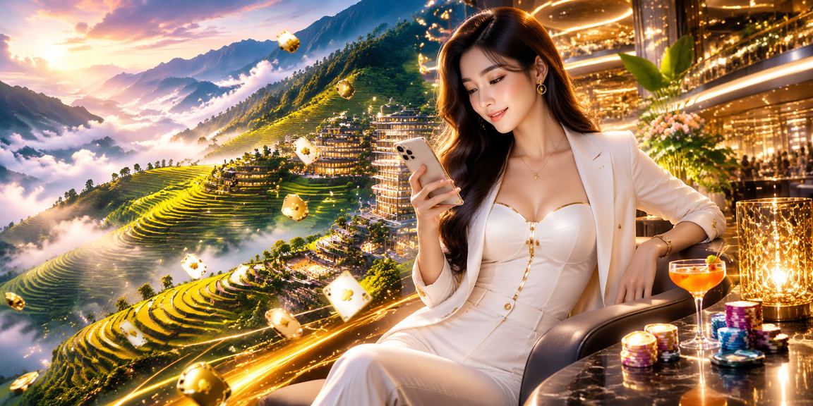 Người dùng Việt xem giao diện giải trí di động trong khung cảnh Sa Pa